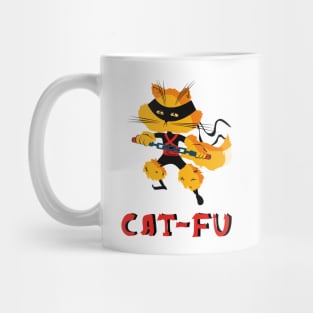 Ninja cat Mug